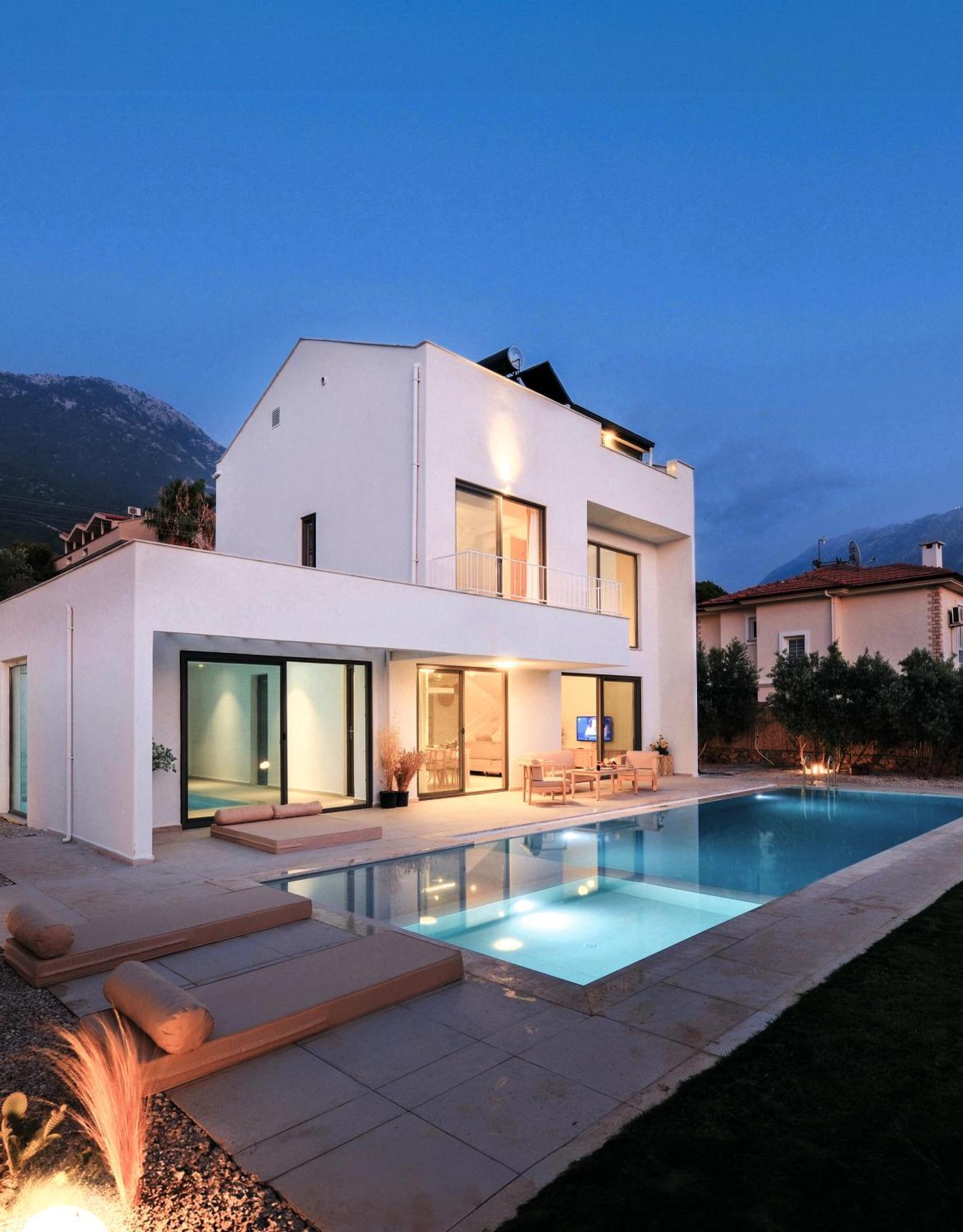 Villa Neo With 2 Private Pools, Bbq, Jacuzzi And Sauna Fethiye Ngoại thất bức ảnh
